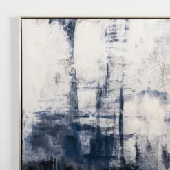 Canvas Art-Kirkland's Home Blue Era Abstract I Framed Canvas Art Print Blue/Gray
