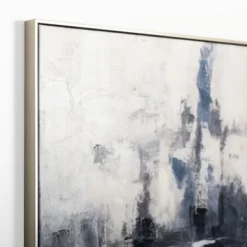 Canvas Art-Kirkland's Home Blue Era Abstract Ii Framed Canvas Art Print Blue/White