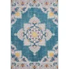 Outdoor Rugs-Kirkland's Home Blue Floral Medallion Outdoor Area Rug, 7X9 Blue/Multi