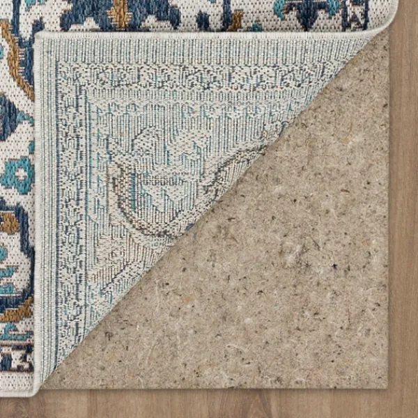 Outdoor Rugs-Kirkland's Home Blue Global Ikat Indoor/Outdoor Area Rug, 5X7 Blue/White