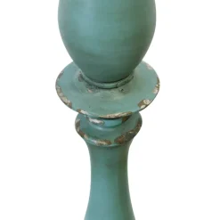 Floor Lamps-Kirkland's Home Blue Traditional Avignon Floor Lamp Tan
