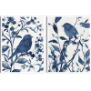 Canvas Art-Kirkland's Home Bluebird Silhouette Canvas Art Prints, Set Of 2 Blue/White