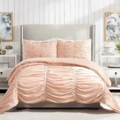 Comforters-Kirkland's Home Blush Emily 2-Pc. Twin/Twin Xl Comforter Set Pink