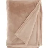 Blankets & Throws-Kirkland's Home Blush Faux Sheared Mink Throw Pink