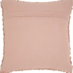 Pillows-Kirkland's Home Blush Looped Yarn Wool Pillow Pink