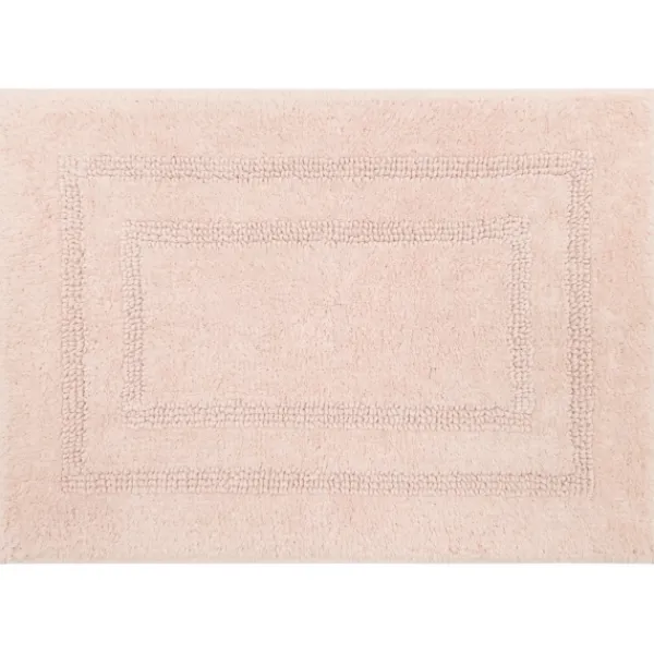 Bathroom Rugs-Kirkland's Home Blush Reversible Cotton Bath Mat, 34 In. Pink