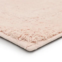 Bathroom Rugs-Kirkland's Home Blush Reversible Cotton Bath Mat, 60 In. Pink
