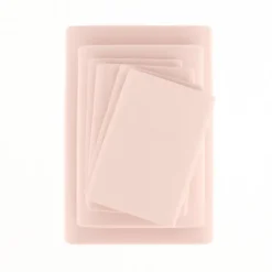 Bed Sheets-Kirkland's Home Blush Ultra Soft 6-Pc. Full Sheet Set Pink