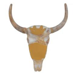 Wall Plaques-Kirkland's Home Bohemian Bull Wall Plaque Brown