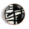 Wall Plaques-Kirkland's Home Bold Black And White Hanging Bowl Wall Plaque Black/White