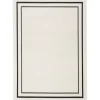 Outdoor Rugs-Kirkland's Home Bordered Indoor/Outdoor Area Rug, 5X7 Ivory
