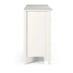 Dressers & Chests-Kirkland's Home Brazilian Pine Wood 6-Drawer Dresser White