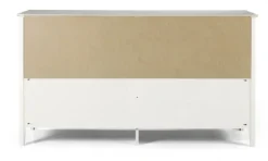Dressers & Chests-Kirkland's Home Brazilian Pine Wood 6-Drawer Dresser White