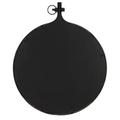 Decorative Mirrors-Kirkland's Home Bronze Metal Yitro Wall Mirror Brown