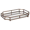Decorative Trays-Kirkland's Home Bronze Scalloped Reflective Tray Brown