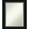 Decorative Mirrors-Kirkland's Home Brown And Bronze Scalloped Edge Frame Mirror
