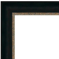 Decorative Mirrors-Kirkland's Home Brown And Bronze Scalloped Edge Frame Mirror
