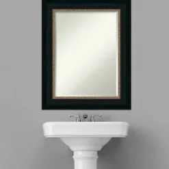 Decorative Mirrors-Kirkland's Home Brown And Bronze Scalloped Edge Frame Mirror