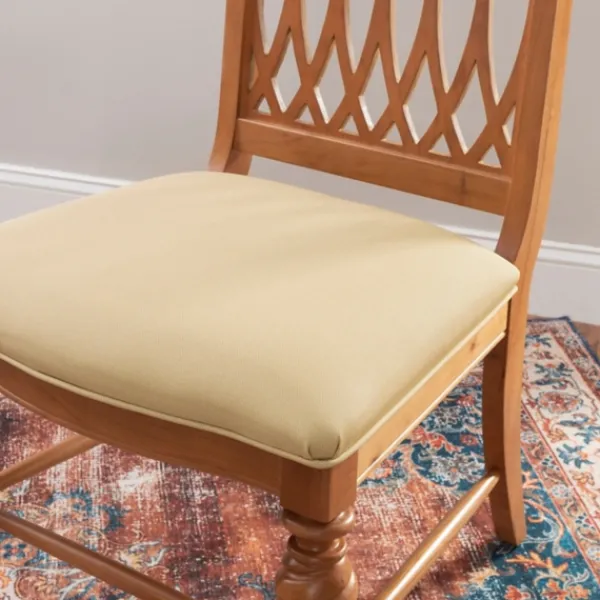 Dining Chairs-Kirkland's Home Brown Hollywood Regency Dining Chairs, Set Of 2 Tan