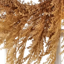 Wreaths-Kirkland's Home Brown Pampas Grass Harvest Wreath Brown/Tan