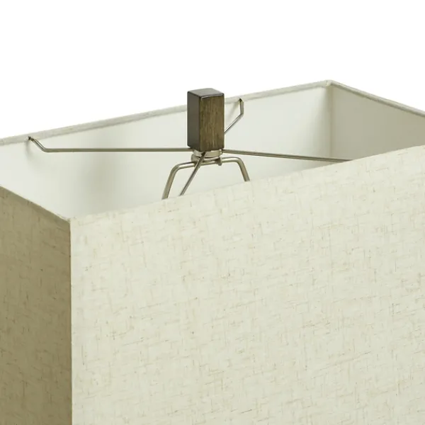Table Lamps-Kirkland's Home Brown Traditional Rectangular Table Lamp Brown/Tan