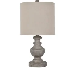 Table Lamps-Kirkland's Home Brown Wash Table Lamp Ivory