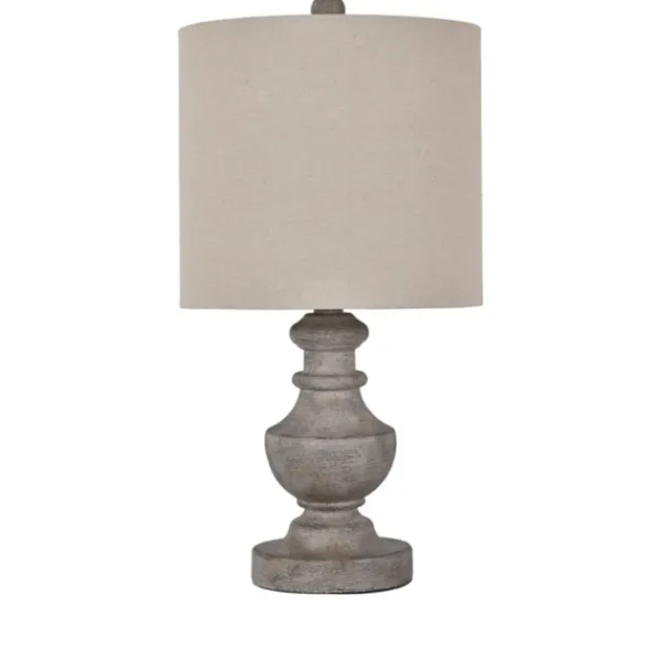 Table Lamps-Kirkland's Home Brown Wash Table Lamp Ivory
