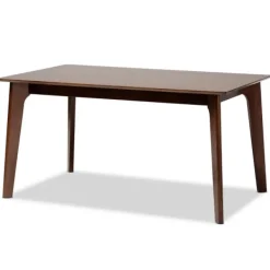 Dining Tables-Kirkland's Home Brown Wood And Beige Upholstered 7-Pc. Dining Set Gray