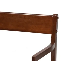 Dining Tables-Kirkland's Home Brown Wood And Beige Upholstered 7-Pc. Dining Set Gray