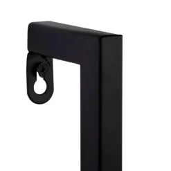 Shelves-Kirkland's Home Brown Wood Black Metal Frame 3-Pc. Wall Shelves