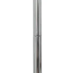 Floor Lamps-Kirkland's Home Brushed Nickel Arched Stem Floor Lamp White