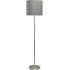 Floor Lamps-Kirkland's Home Brushed Nickel Floor Lamp Gray