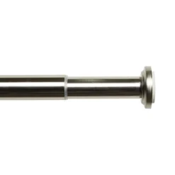 Curtain Rods & Hardware-Kirkland's Home Brushed Nickel Iron Tension Rod, 40 In.