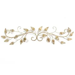 Wall Plaques-Kirkland's Home Brushed Over The Door Scroll Wall Plaque Gold