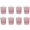 Candles-Kirkland's Home Bubbly Champagne Votive Candles, Set Of 8 Pink