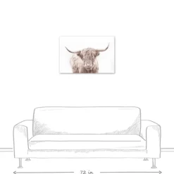Canvas Art-Kirkland's Home Bullie Boy Sepia Canvas Art Print Tan