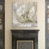 Canvas Art-Kirkland's Home Burst Of Spring Gold Canvas Art Print Gold/White/Gray
