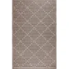 Outdoor Rugs-Kirkland's Home Cafe Geo Lattice Outdoor Area Rug, 7X9 Brown