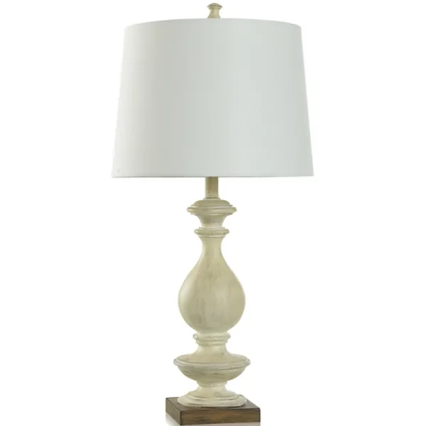 Table Lamps-Kirkland's Home Carved Traditional Table Lamp White