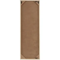 Wall Plaques-Kirkland's Home Carved Wood Laurel Branches Panel Wall Plaque Tan