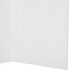 Decorative Accents-Kirkland's Home Carved Wood 3-Panel Room Divider White