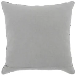 Pillows-Kirkland's Home Casey Navy Color Block Throw Pillow Blue/Ivory/Gray