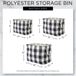 Baskets & Boxes-Kirkland's Home Cats Meow Rectangular Storage Bin, 14 In. Gray