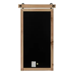 Memo & Chalkboards-Kirkland's Home Cerulean Distressed Blackboard Wall Plaque Blue