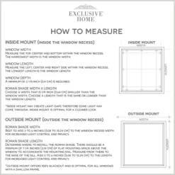 Curtains & Drapes-Kirkland's Home Chambray Blackout Roman Shade, 34 In. Blue