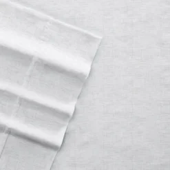 Bed Sheets-Kirkland's Home Chambray 4-Pc. California King Sheet Set White