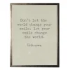Wall Quotes & Signs-Kirkland's Home Change The World Dr. Seuss Quote Framed Art Print Tan