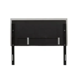 Beds & Headboards-Kirkland's Home Channel Tufted Queen Headboard Gray