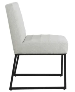Dining Chairs-Kirkland's Home Channeled Woven Dining Chair Gray