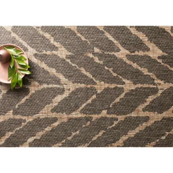 Outdoor Rugs-Kirkland's Home Charcoal Mocha Chevron Outdoor Area Rug, 7X10 Brown/Tan